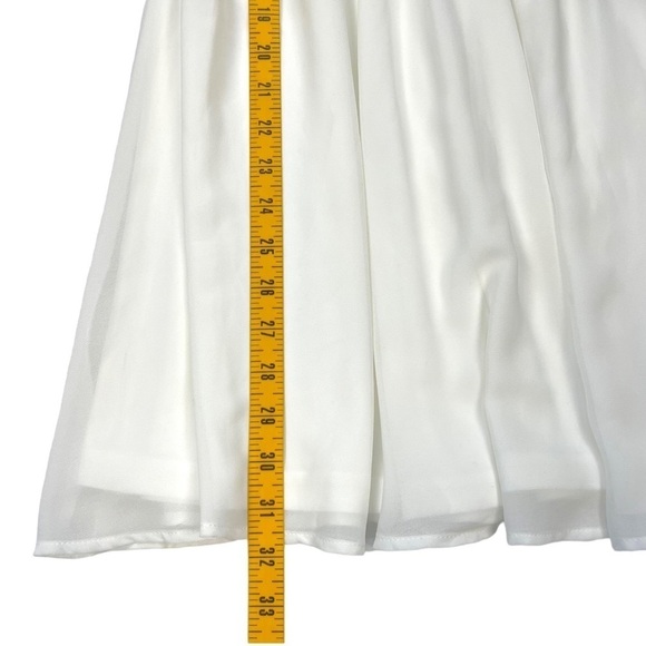 NWT Lulu's Heavenly Hues White Mini Dress Size S - Picture 9 of 9
